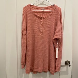 Brand New Caslon Relaxed Fit Henley Shirt